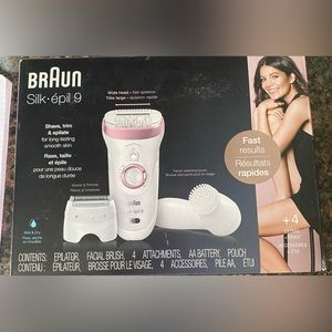 Brand New Braun silk epil 9